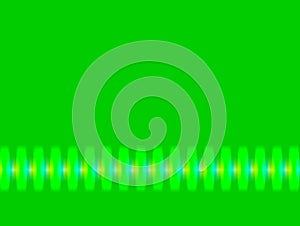 Abstract advertising, vibrant green vertical rays decorative geometric pattern surface