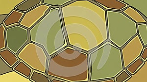 Abstract AI generated design resembling a tortoise shell pattern