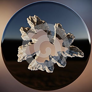 Background is a blurred gradient of warm earth tones contrasting