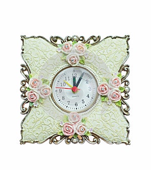 Abstract alarm clock desktop