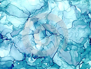 Abstract alcohol ink liquid luxury contemporary background