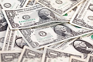 Abstract of American bill notes - Close-up