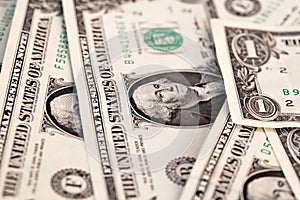 Abstract of American bill notes - Close-up