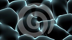 Abstract anatomy background. Design. Abstract visualization of intestinal musculature in motion.