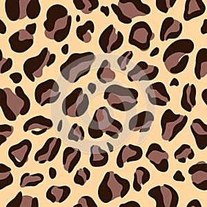 Abstract animal skin leopard seamless pattern design.