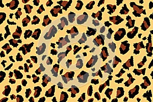 Abstract animal skin leopard seamless pattern design. Jaguar, leopard, cheetah, panther fur.