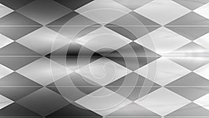 Abstract animated black and white background