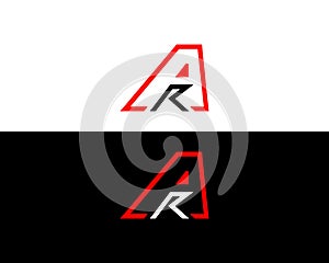 Abstract AR And RA Letter Logo And Icon Design
