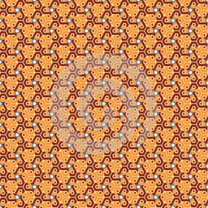 Abstract arabic islamic seamless geometric pattern background. Vector illustration