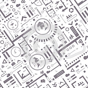 Abstract architectural background