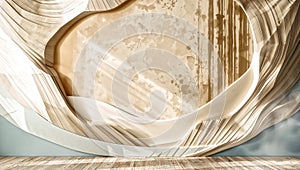 Abstract architectural geometric pattern background