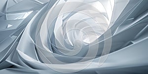 abstract architectural tunnel