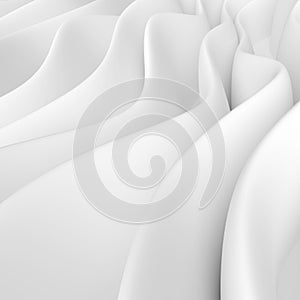 Abstract Architecture Background. Curved Graphic Design