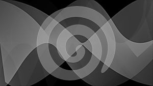 Abstract Architecture Background. White Circular sound wave simple loop . 3d Rendering circles pattern radio effect. White clean