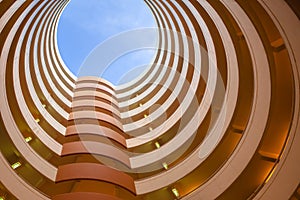 Abstract architecture circles