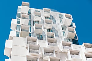 Abstract Architecture of a Modern Building. Melbourne, australia.