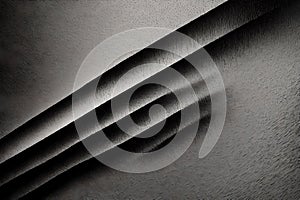 Abstract art background featuring black cloth with animated desaturated particles. Elegant and dynamic design showcasing the photo