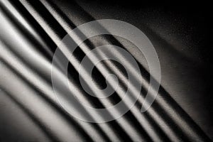 Abstract art background featuring black cloth with desaturated particles and animated textures. A striking design for wallpaper photo
