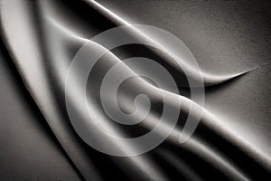 Abstract art background featuring black cloth with desaturated particles in motion. Animated texture creates a visually photo