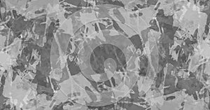 Abstract art background. Monochrome grunge texture. Brushstrokes of paint. Paint splashes. Modern black and white painting. Contem