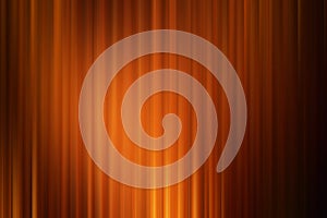 Abstract art background ,orange gold drape cinema motion style