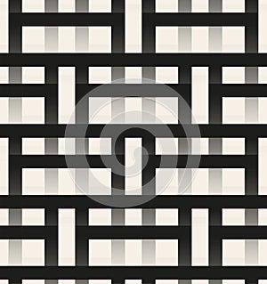 Vertical black rectangle seamless pattern
