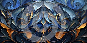 Abstract art deco background