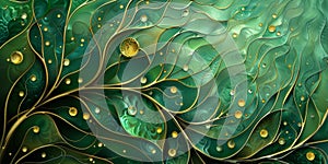 Abstract art deco background