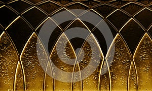 Abstract art deco geometric background