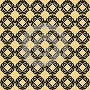 Abstract art deco seamless modern tiles pattern