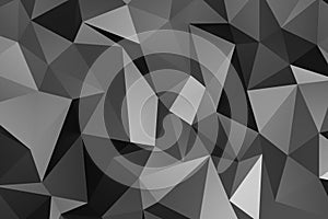 Abstract art geometric background of triangle polygons