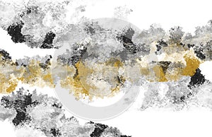 Abstract art. Golden shiny texture. Design, printing, wallpaper, posters, CARDS, murals, carpet, hang a picture, print