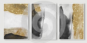 Abstract art. Golden shiny texture. Design, printing, wallpaper, posters, CARDS, murals, carpet, hang a picture, print