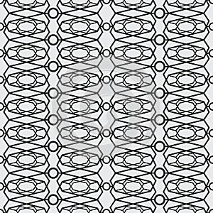 Abstract art modern geometric seamless patternA Set geometric of black and white seamless. Vector format seamless pattern new styl