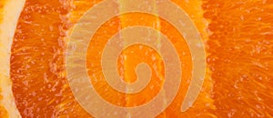 Abstract and art orange slice detail