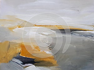 Abstract Art Painting background. Modern art. Contemporary art photo