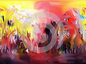 Abstract. Art. Painting. Graphic. Abstraction. Picture