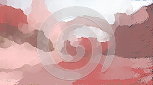 Abstract art with soft colors photo