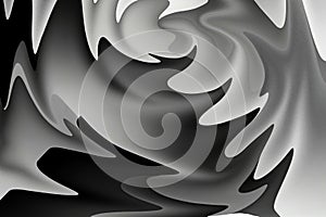 the Abstract art style with black and dark gray color background