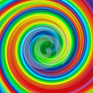 Abstract art swirl rainbow colorful paint background