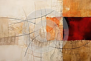 Abstract art with textile textures Detailed texture textile background