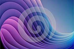 Abstract art of wave blue and pink in pastel color pattern.