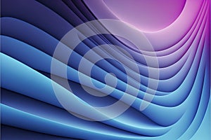 Abstract art of wave blue and pink in pastel color pattern.