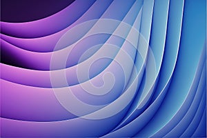 Abstract art of wave blue and pink in pastel color pattern.