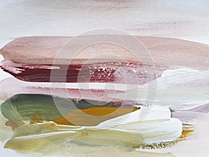 Abstract artistic painting textures in soft pastel colors.