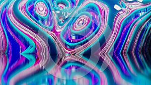 Abstract artistic surface deformation. Background