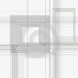 Abstract artwork featuring an arrangement of