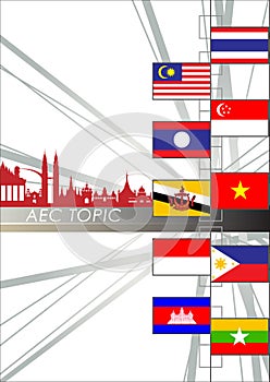 Abstract of Asean Economic Community, AEC.