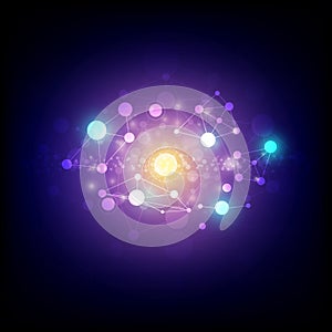 Abstract astronomy background