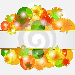 Abstract autumn background